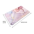 thumbnail image 3 of TopLLC Bathroom Floor Mat, Home Room Toilet Door Mat, Water Absorbing Pad, Quick Drying, And Washable Foot Mat, 3 of 3