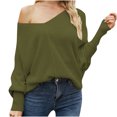 thumbnail image 2 of EGNMCR Cardigans pour Femmes, Pulls pour Femmes Mode Décontractée Pull à Manches Longues Col en V Pull pour Femmes, 2 of 6
