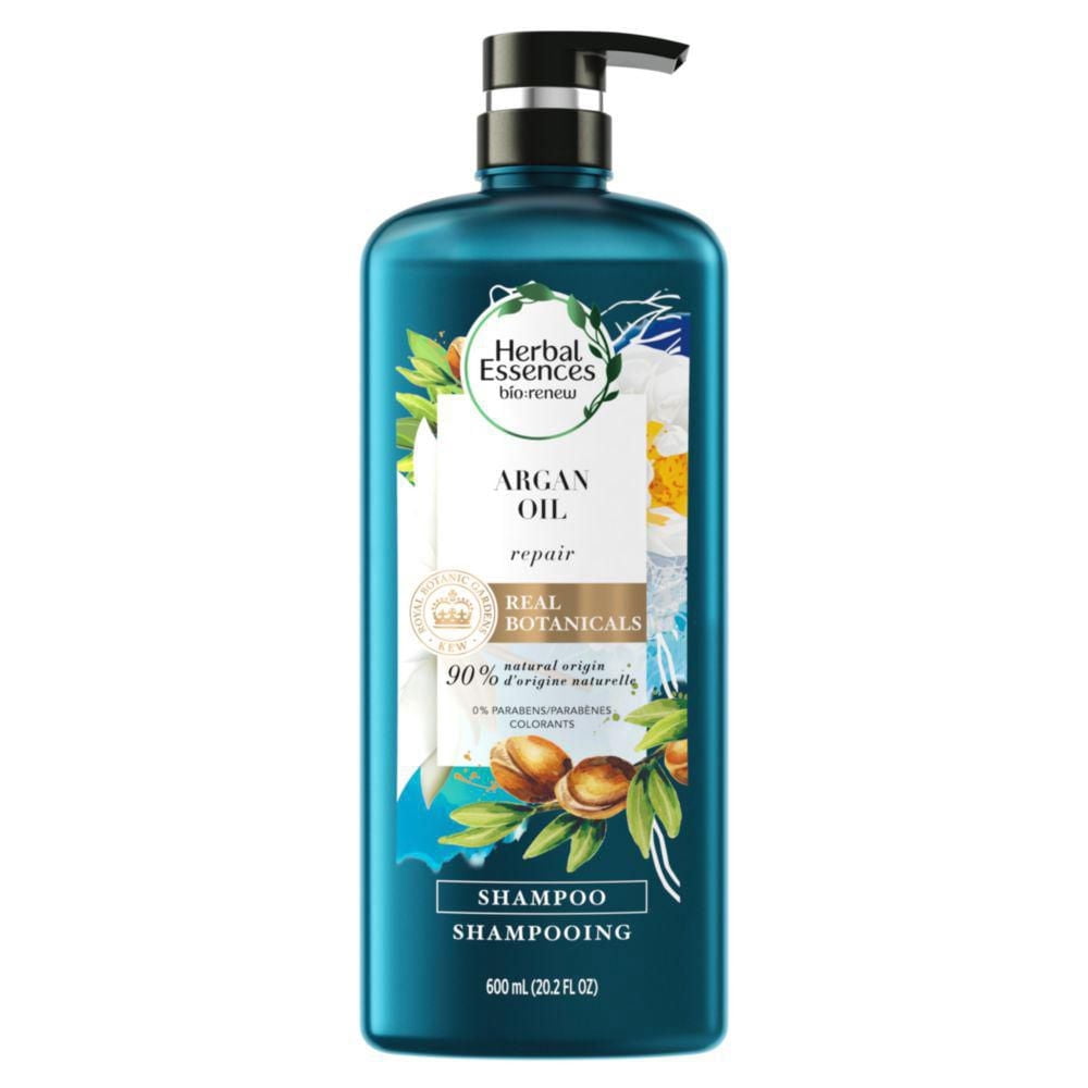 Shampooing sans parabènes Herbal Essences Répare + renforce à l’huile d’argan, 600 mL