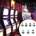 thumbnail image 3 of Transemion Rocker Arcade Fittings Machines Vending Games Function Lever Controller Accurate Function Lever Controller Joystick Operation Zero Delay Ball Top Black, 3 of 9