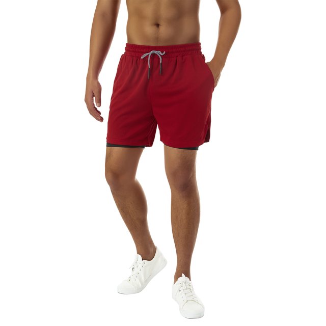 Fortune Shorts d'Été pour Hommes à Séchage Rapide Shorts de Sport Shorts de Course Respirants Bas de Mise en Forme