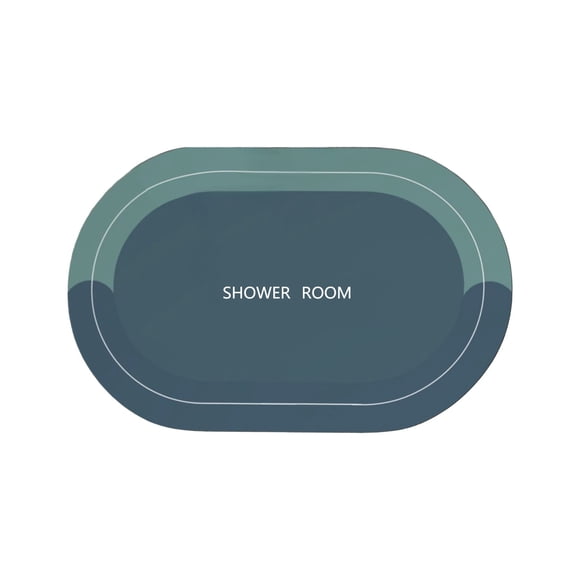 Tapis de Bain Moderne, Tapis de Salle de Bain Super Absorbant à Séchage Rapide, Tapis de Douche à Endos Antidérapant pour devant la Baignoire, Tapis de Sol Mince Lavable pour Salle de Bain, Buanderie, Cuisine, Entrée