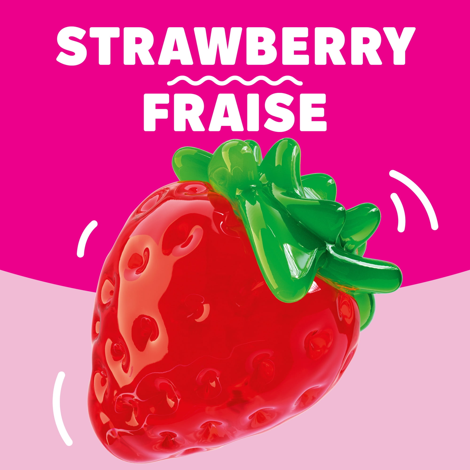 Mélange De Poudre Pour Gelée Fraise, Boîte