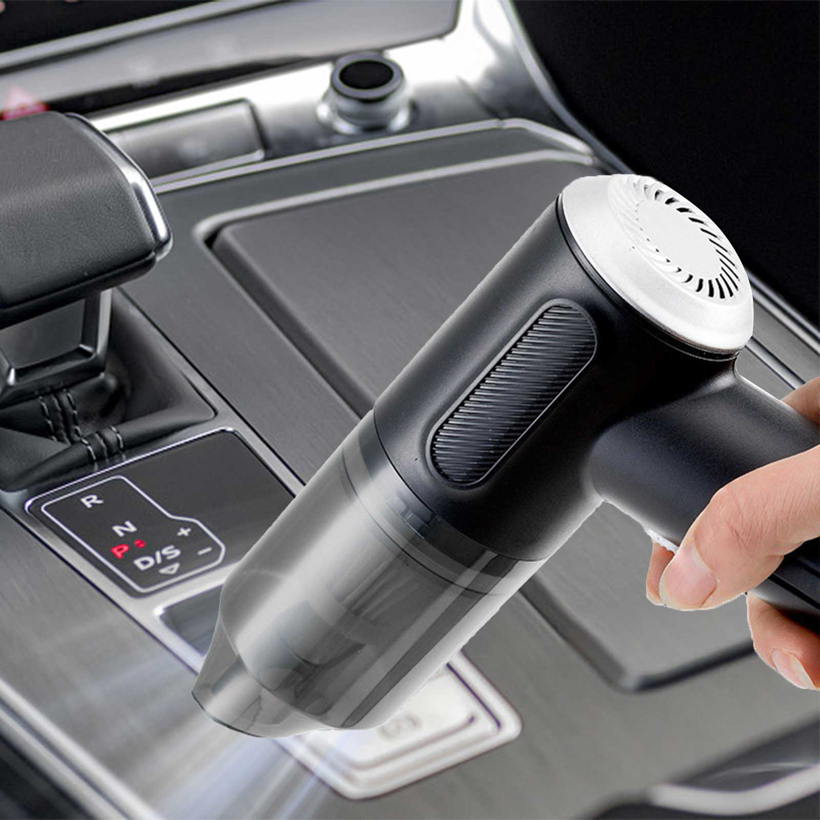 Danhjin Cordless Vacuum Cleaner USB Charging Vacuum Cleaner Handheld Vacuum 4000pa Cyclones Hand Vacuum Cleaner for Car and Home