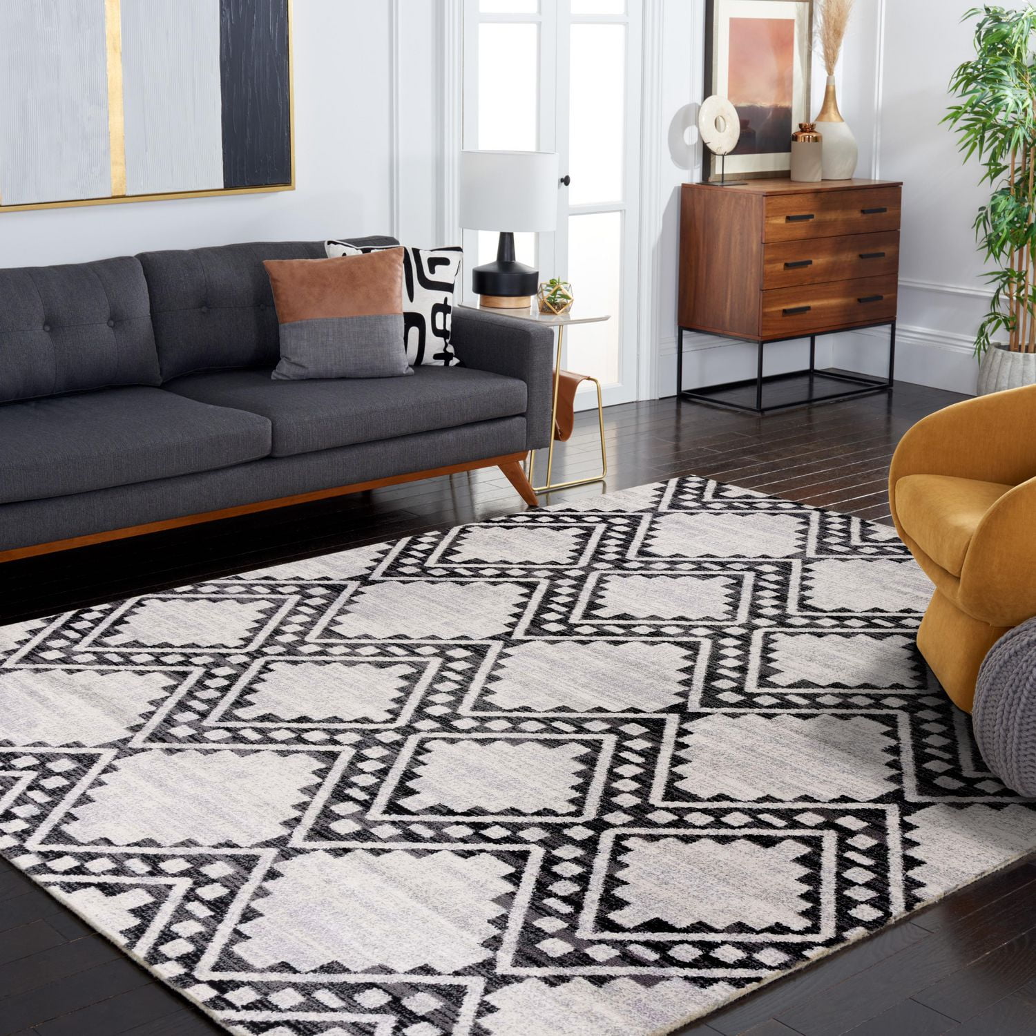 SAFAVIEH Tulum Kennard Tapis Géométrique