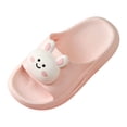 thumbnail image 1 of Kcodviy Home Slippers for Children Slippers for Girls Size 12 Kids Little Rabbit Children Slippers Cartoon Soft Sole Kids Slippers Warm in Summer Comfortable Girls Sandals at Home, 1 of 4