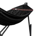 thumbnail image 4 of Tranquillo Universal 116" Double Hammock with Adjustable Stand & Bag, Black, 4 of 12