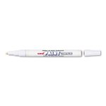 Uni-Peinture PX-21 Marqueur de peinture à base d'huile, point fin, blanc, 1-Count