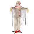 thumbnail image 1 of Outsunny Clown Citrouille Animé Halloween Taille Réelle 68 Pouces, Accessoires de Fête Intérieure, 1 of 10