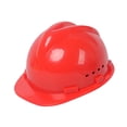 thumbnail image 1 of HILABEE Hard Hat Breathable Sturdy Construction Helmet for Outdoor Engineering Labor Red, 1 of 9