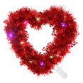 thumbnail image 1 of Riforla LED Light Heart Garland Valentine's/Wedding Romance Wreath B, 1 of 4