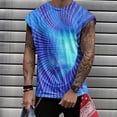 thumbnail image 1 of LSLJS Mens Tank Top Men Casual Fashion Printing Pullover Round Neck Sports Tank Tops Vest, 1 of 5