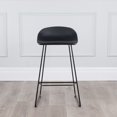 thumbnail image 1 of Escape Contract Grade Plastic & Metal Modern Sled Base Counter Stool (Set of 2), 1 of 4
