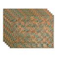 thumbnail image 1 of Fasade 18in x 24in Traditional Style 6 Copper Fantasy Backsplash Panel 5 Pack, 1 of 5