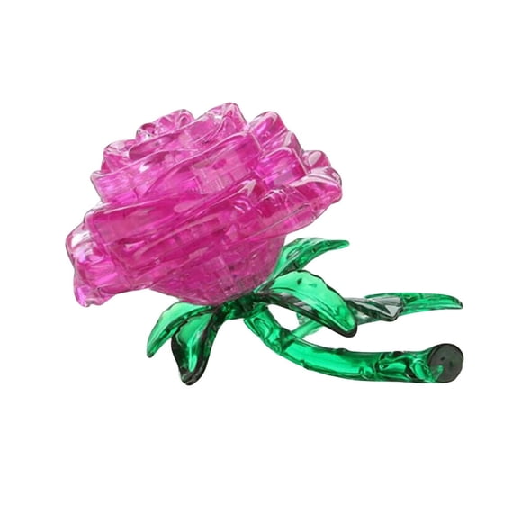 EASTIN Adorable Casse-Tête Casse-Tête 3D Rose Fleur Cristal Bricolage Cadeau Gadget Enfants Jouet IQ