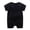 Black, variant on sertiohcv Newborn Boy Girl Romper Bodysuit Baby Boys Girls Short Sleeve Romper White Size for 18-24 Months