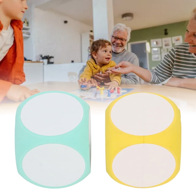 Dés Effaçable à Sec, Effacer Tirer Lettre Blocs Effaçables à Sec 2 Pcs Vierges Éducatifs pour la Maison pour Enfant Bleu et Rouge, Jaune et Vert