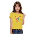 thumbnail image 1 of Rbaofujie T-Shirts Graphiques pour Fille T-Shirts Mignons Imprimés Manches Courtes Col Rond T-Shirt d'Été Hauts, 1 of 6