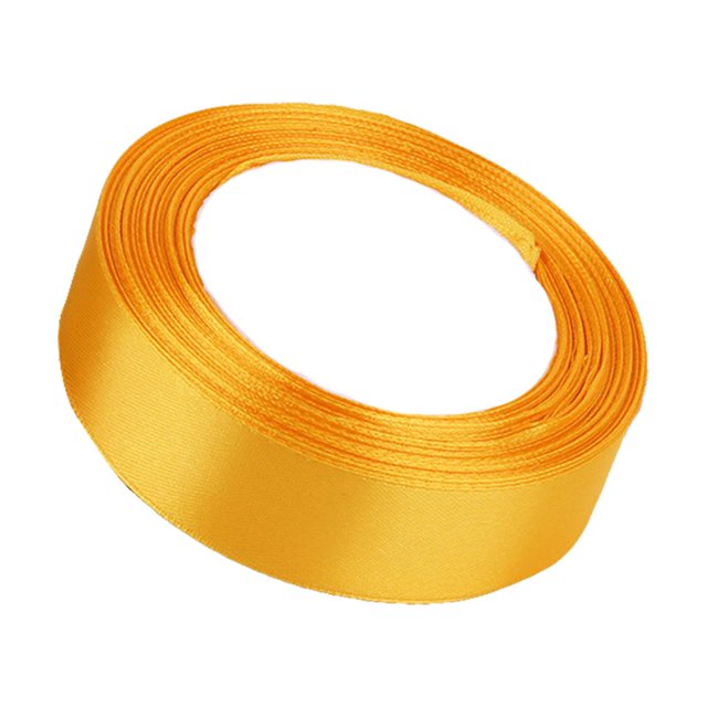 Gift Ribbon Wedding Decorations Clothes Making Supply DIY made; fine craftsmanship and Craft Accessories Light-weight Polyester Ribbons for Ornaments Golden 16