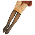 thumbnail image 3 of DPTALR Jambes Impeccables Faux Translucide Collants Chauds en Molleton -Noir/gris/café Original, 3 of 3