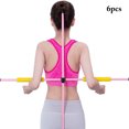 thumbnail image 2 of Bangcool Ensemble de Bâtons de Yoga Robustes Longs Bâtons de Massage Lisses Bâtons d'Exercice pour la Posture du Dos, 2 of 6