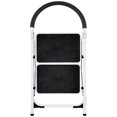 thumbnail image 3 of Patiojoy 2 Steps  Folding Ladder 330Lbs Heavy Duty Stool Portable Lightweight, 3 of 9