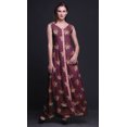 thumbnail image 2 of Bimba Robe Longue Décontractée d'Été Sans Manches à Fente avant Imprimée à Fleurs pour Femmes - Xxx-Grand, 2 of 5