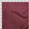 thumbnail image 4 of oneOone Viscose Chiffon Maroon Fabric Colorful Dinosaur Cartoon Craft Projects Decor Fabric Printed By The Yard 42 Inch Wide, 4 of 5