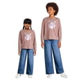 thumbnail image 3 of George Girls' Long-Sleeve Graphic T-Shirt, 3 of 6