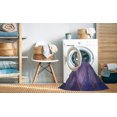 thumbnail image 2 of Ahgly Tapis Rectangulaire Lavable en Machine Intérieur Transitionnel Violet, 5 Pieds x 7 Pieds, 2 of 7