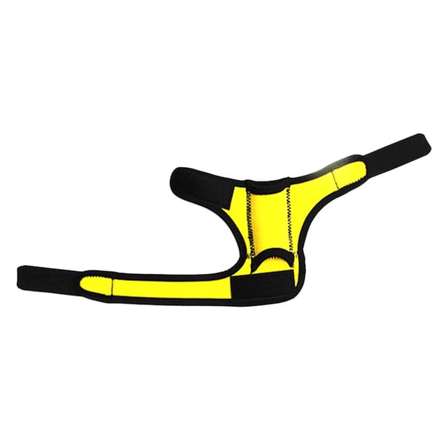 3mm Neoprene Scuba Diving LED Torch Flashlight Holder Hand Arm Mount Wrist Strap Yellow