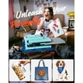 thumbnail image 4 of VEVOR Hybrid Heat Press, 15 x 15 inch, 5-in-1 Multifunction, Heat Up Fast and Even, All-New Patented Design, Easy to Control, Sublimation Press Machine, 4 of 9