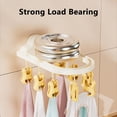 thumbnail image 4 of Foldable Clothes Dryer with 8 Clips, Windproof Laundry Hanger for Socks and Underwear, 4 of 7