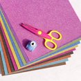 thumbnail image 3 of HLONK30 Pcs Scrapbooking Stickers Glitter Cardstock for Neon Colored Paper, 3 of 8