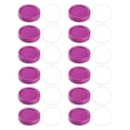 thumbnail image 2 of BKER Plastic Glass Bottle Lids Jar Lids Plastic Can Storage Lids Leakproof And Scratch Proof 86mm+86 (12pcs), 2 of 5