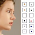 thumbnail image 4 of Estbridge Boucles d'Oreilles Magnétiques Sans Perçage 12 Pcs/ensemble -UK STOCK, 4 of 7