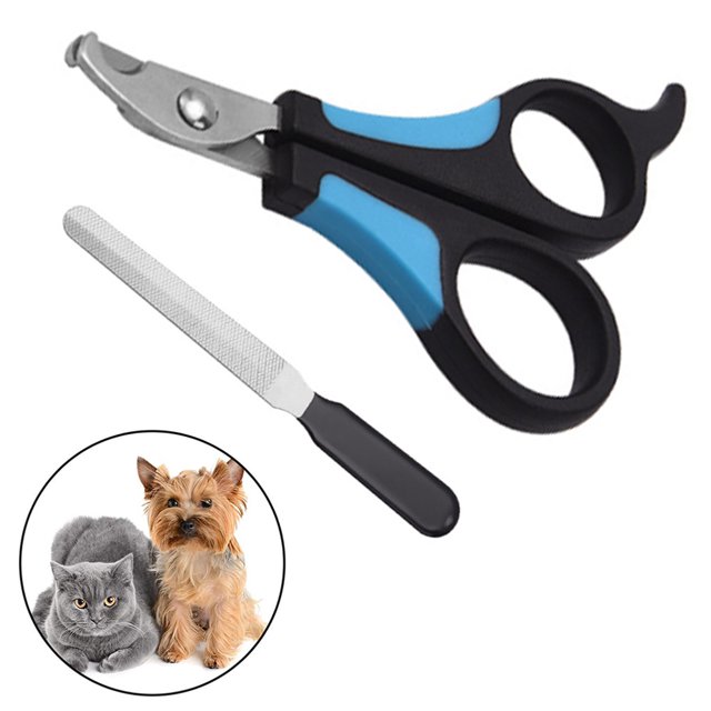 Professional Pet Cat Nail Clipper Scissors Trimmer for Cats, Rabbits and Small Animals, Cat Claw Clippers Scissors, Stainless Steel style 2