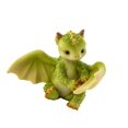 thumbnail image 3 of GROWTH TANK Statue de Dragon Artisanat Soigné Collections Extérieures Décoration de Jardin Simulée Dragon Assis, 3 of 9