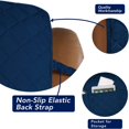 thumbnail image 3 of 2024 Reversible Quilted Sofa Cover  Water Resistant Slipcover Furniture Protector  Washable Couch Cover with Non Slip Foam and Elastic Straps for Kids  Dogs  Pets (Small  Pink/Beige), 3 of 7