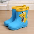 thumbnail image 3 of Girls Rain Boots Fun Patterns Waterproof Toddler Boots Girls' Boots for Toddlers Girls, 3 of 3