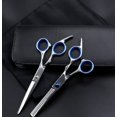 thumbnail image 2 of Hair Cutting Scissors Professional Hair Cutting Kit Thinning Shears Salon Razor Edge Hair Cutting Set, 2 of 4