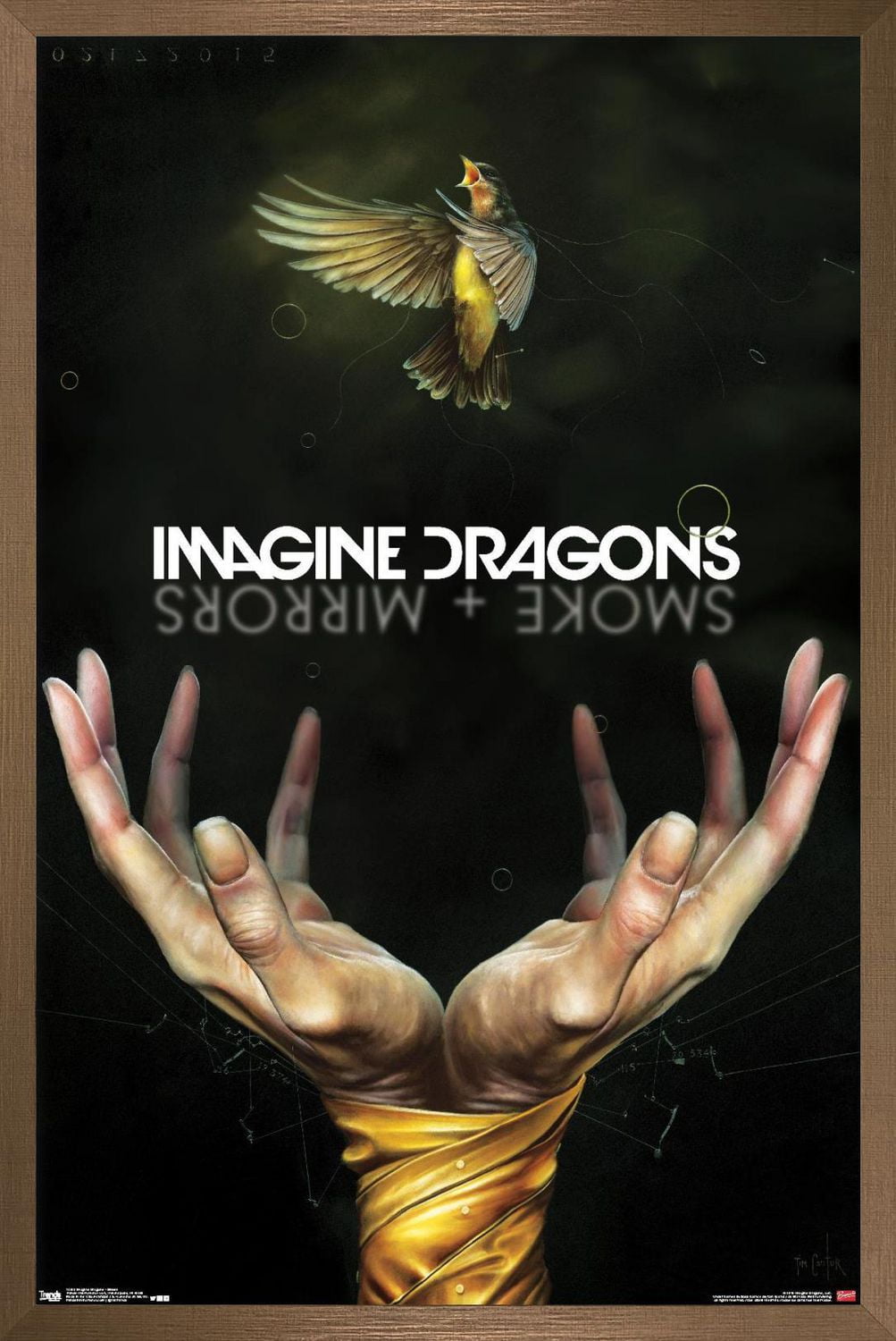 Imagine Dragons - Smoke Wall Poster, 22.375" x 34"
