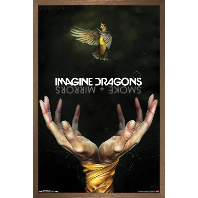 Imagine Dragons - Smoke Wall Poster, 22.375" x 34"