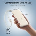 thumbnail image 2 of Baseus Portable Charger with Built in Cable, 100W Laptop Power Bank 20000mAh, Travel Essential Fast Charging USB C Battery Pack for MacBook, iPhone 1, 2 of 7