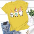thumbnail image 1 of Hauts d'Entraînement d'Été Grande Taille pour Femmes, Décontractés, Imprimés, Manches Courtes, Col Rond, T-Shirt Ample, Blouse, Hauts, T-Shirt à Col en V pour Femmes en Liquidation, 1 of 3