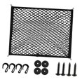 thumbnail image 1 of S SERENABLE Cargo Storage Net for Car Trunk Simple Assembly for Car SUV Boat Doube Layer 60cmx80cm, 1 of 9
