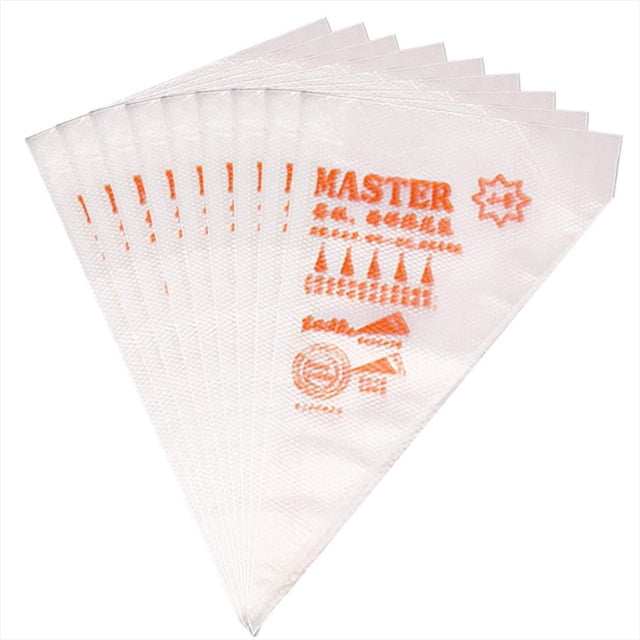 WHEANG Large Thickened 100Pcs Disposable Tipless Piping Bags And Bag Icing Bags For Cookies Decorating Cupcake