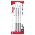thumbnail image 1 of Pentel Floatune Retractable Rollerball Pen, Fine Point, 0.5mm, Black Ink, pack of 3, 1 of 1