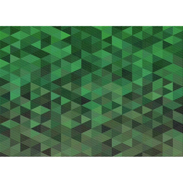 Ahgly Tapis Rectangulaire Lavable en Machine Intérieur Transitionnel Vert Forêt Foncé, 2 Pieds x 3 Pieds