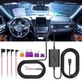 thumbnail image 4 of AMERTEER Dash Cam Hardwire Kit Universal Mini Usb Adapter Cable  12v 24v To 5v Vehicle Power Adapter With Mini/micro Port For Dash Camera Power Supply Car Charger Gps Car Dvr Power Box, 4 of 11